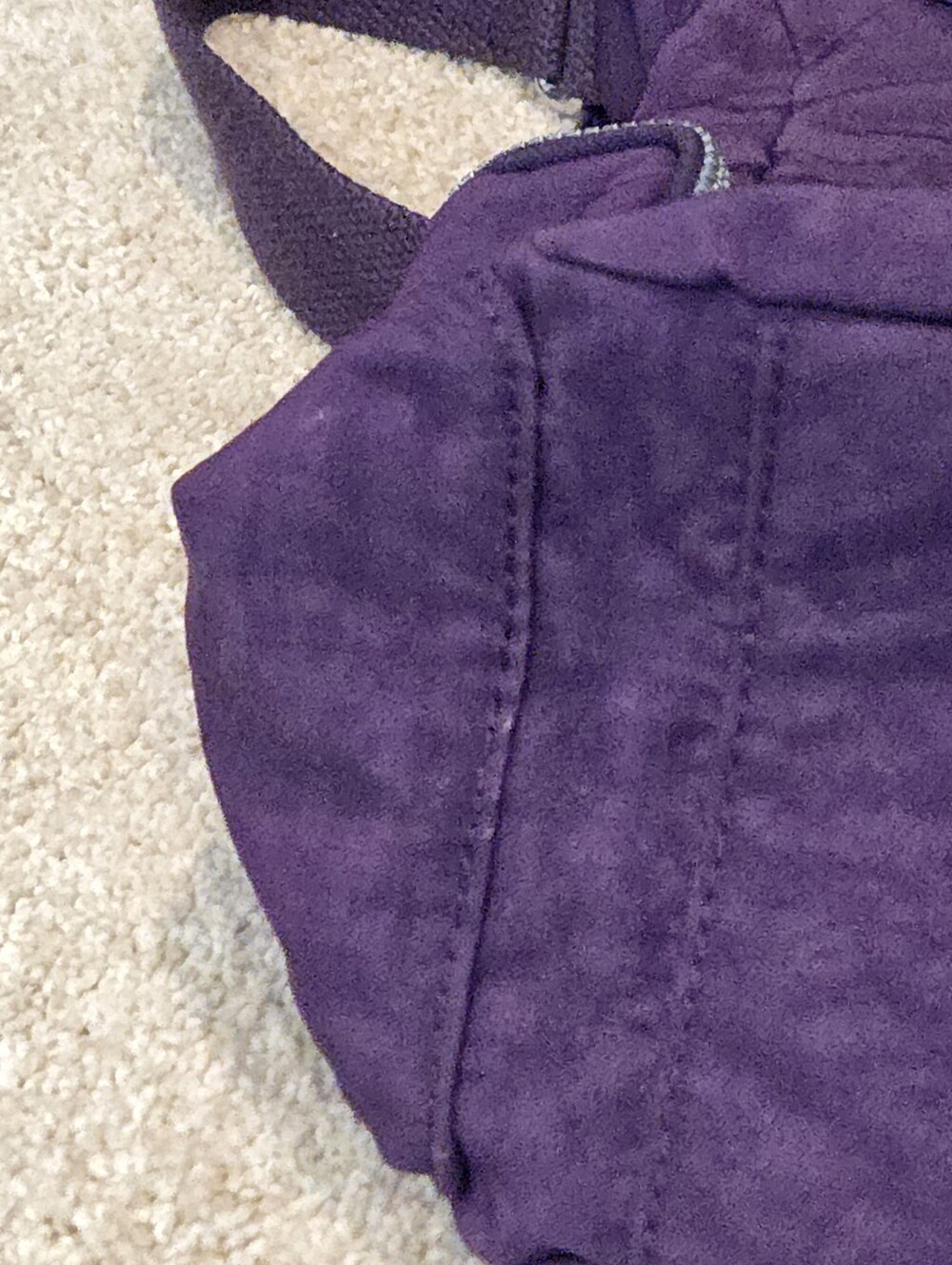 Kipling Deep Purple Gabbie Crossbody Bag with Monkey Charm - Picture 7 of 16